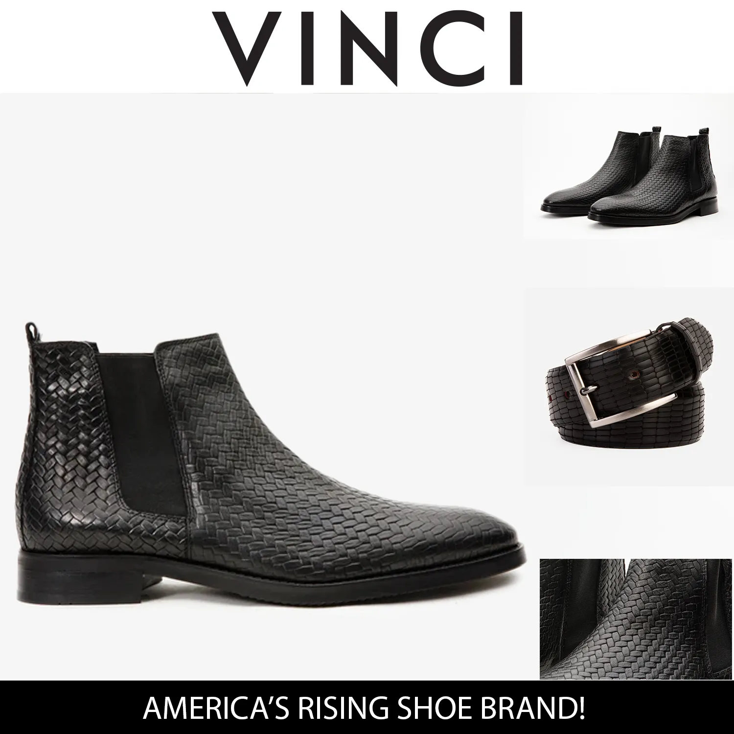 The Oslo Black Leather Chelsea Men Boot Waterproof Adventure Journey