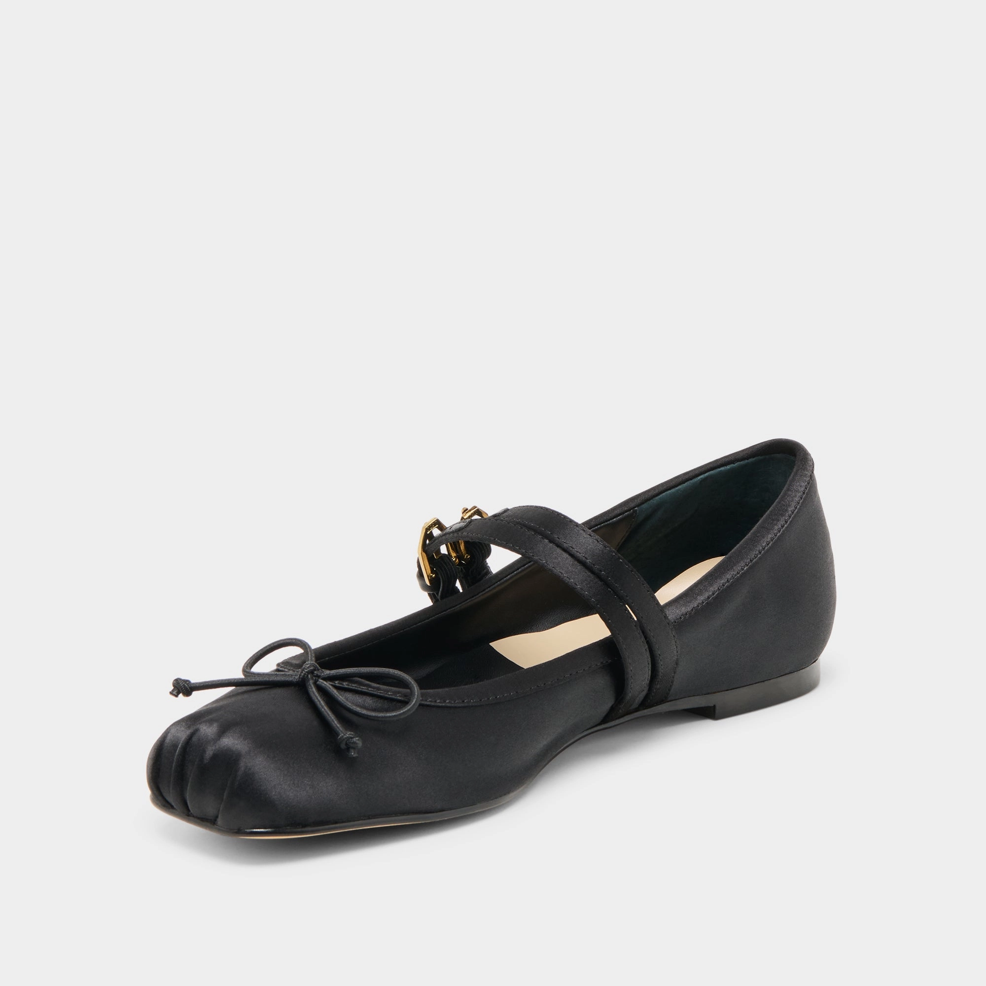 Main Street GIBSEN BALLET FLATS ONYX SATIN