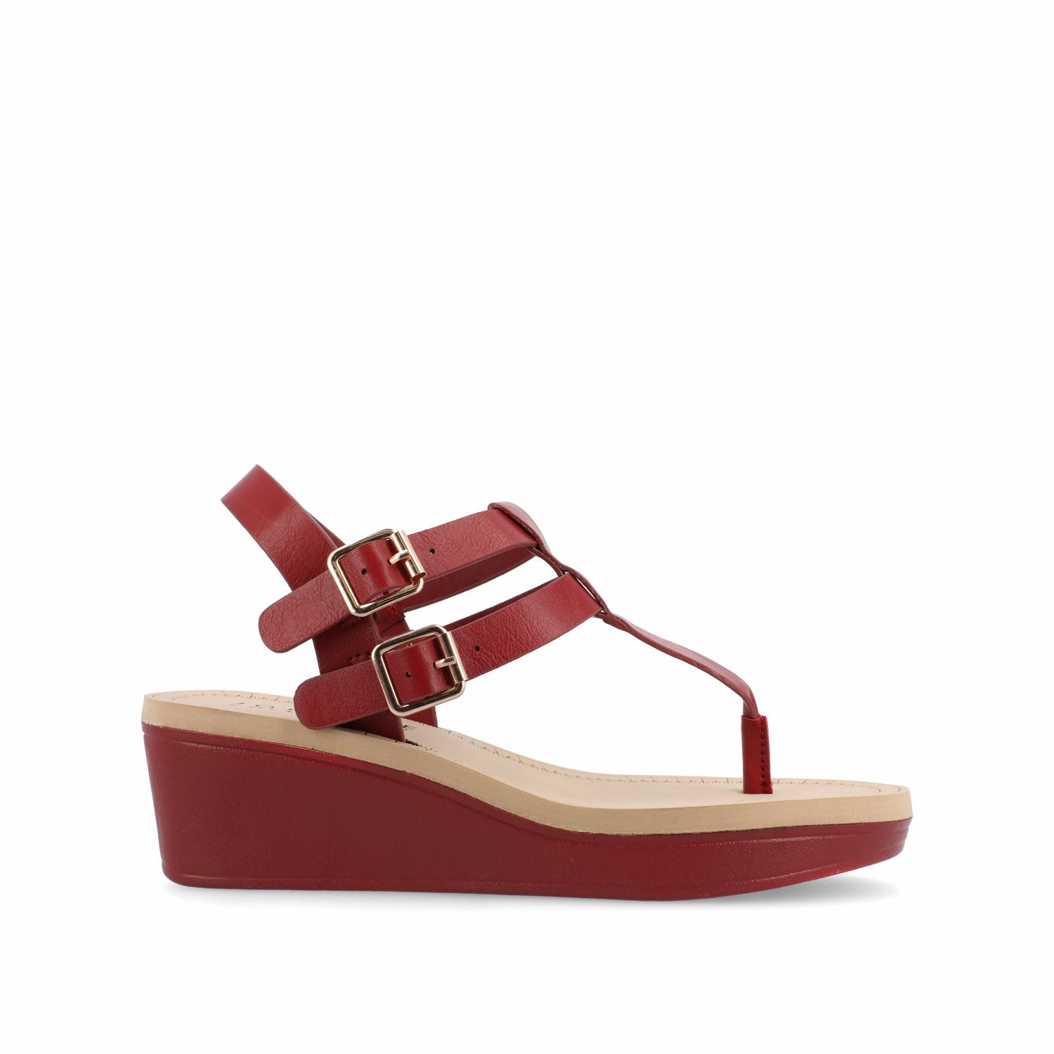 BIANCA SANDALS IN STATEMENT COLORS Wide Strap Comfy Feel