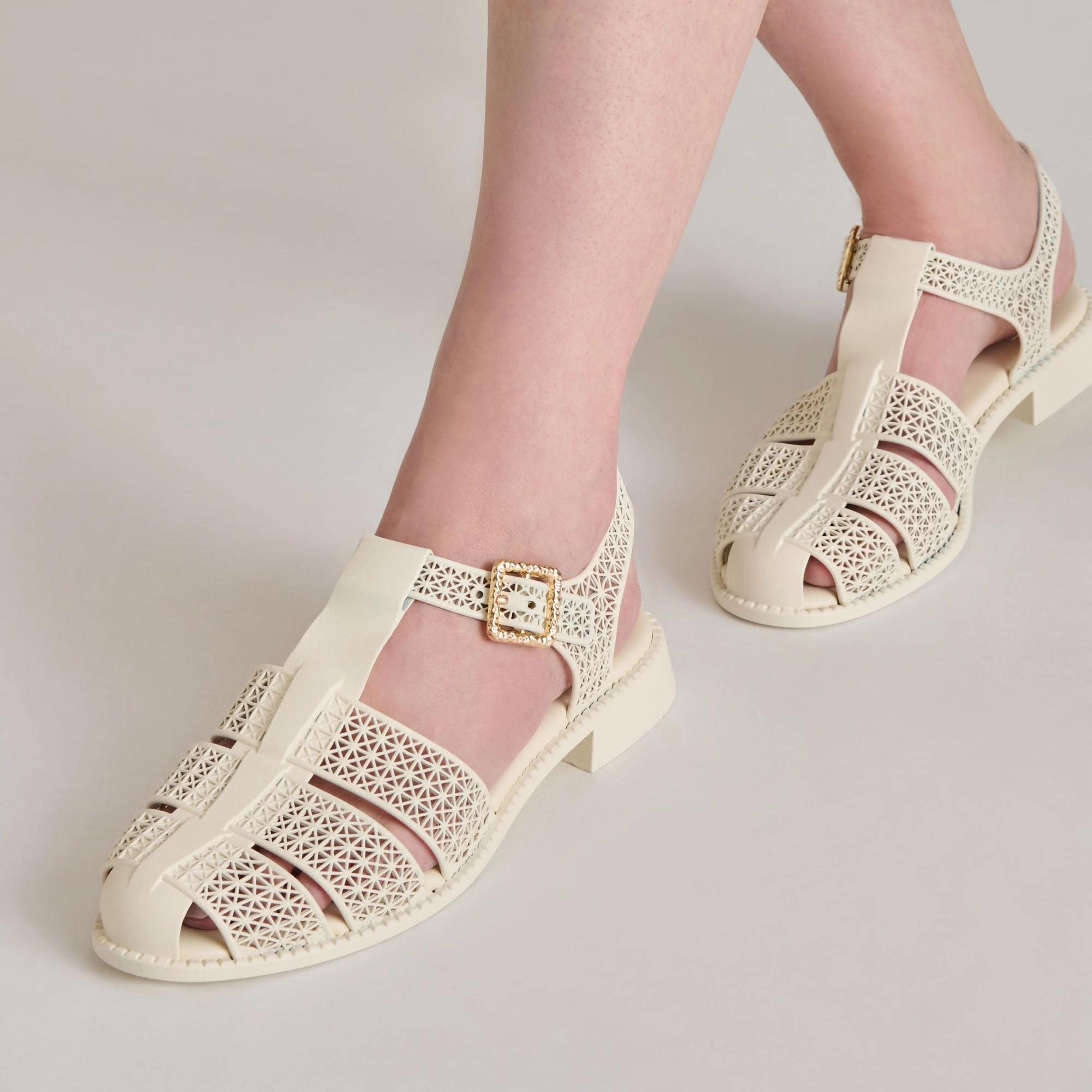 HOLIS 3D SANDALS IVORY Sporty Comfortable