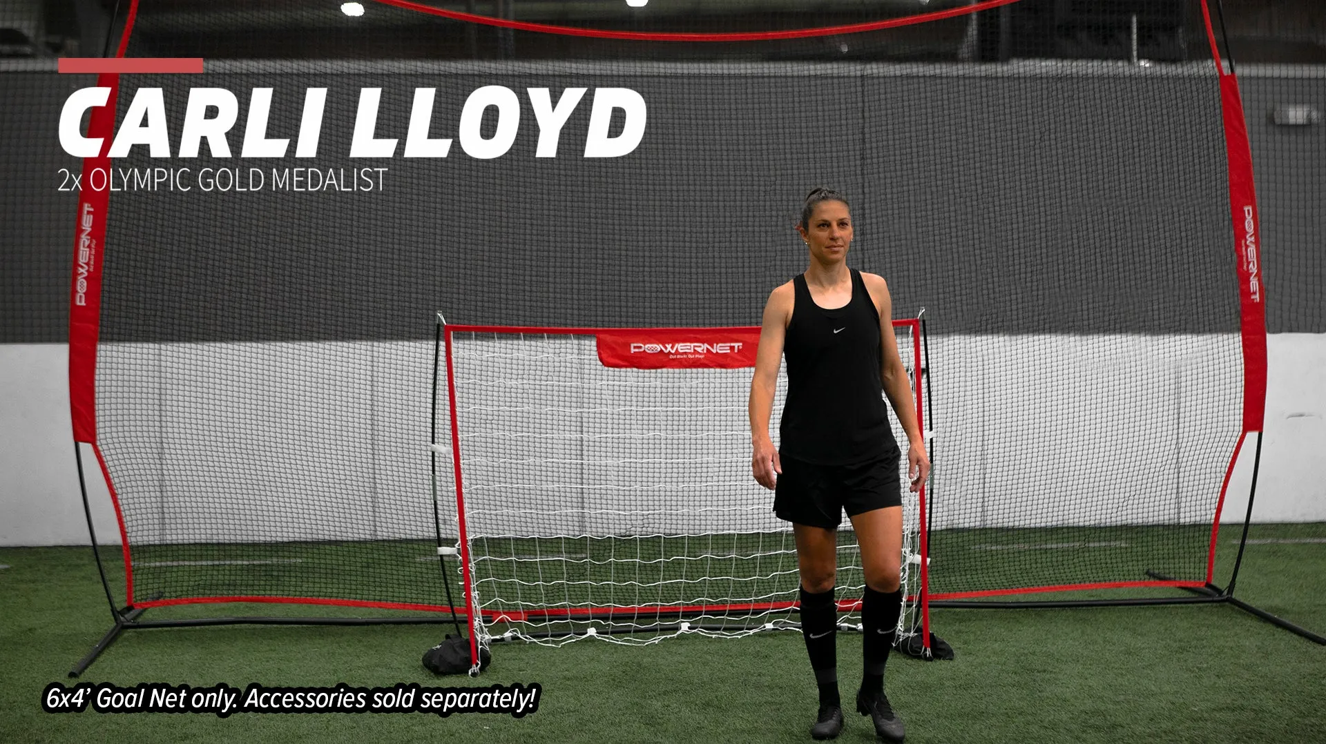 Soccer Goal | Lightweight Frame Ultra-Portable | Included Sandbag