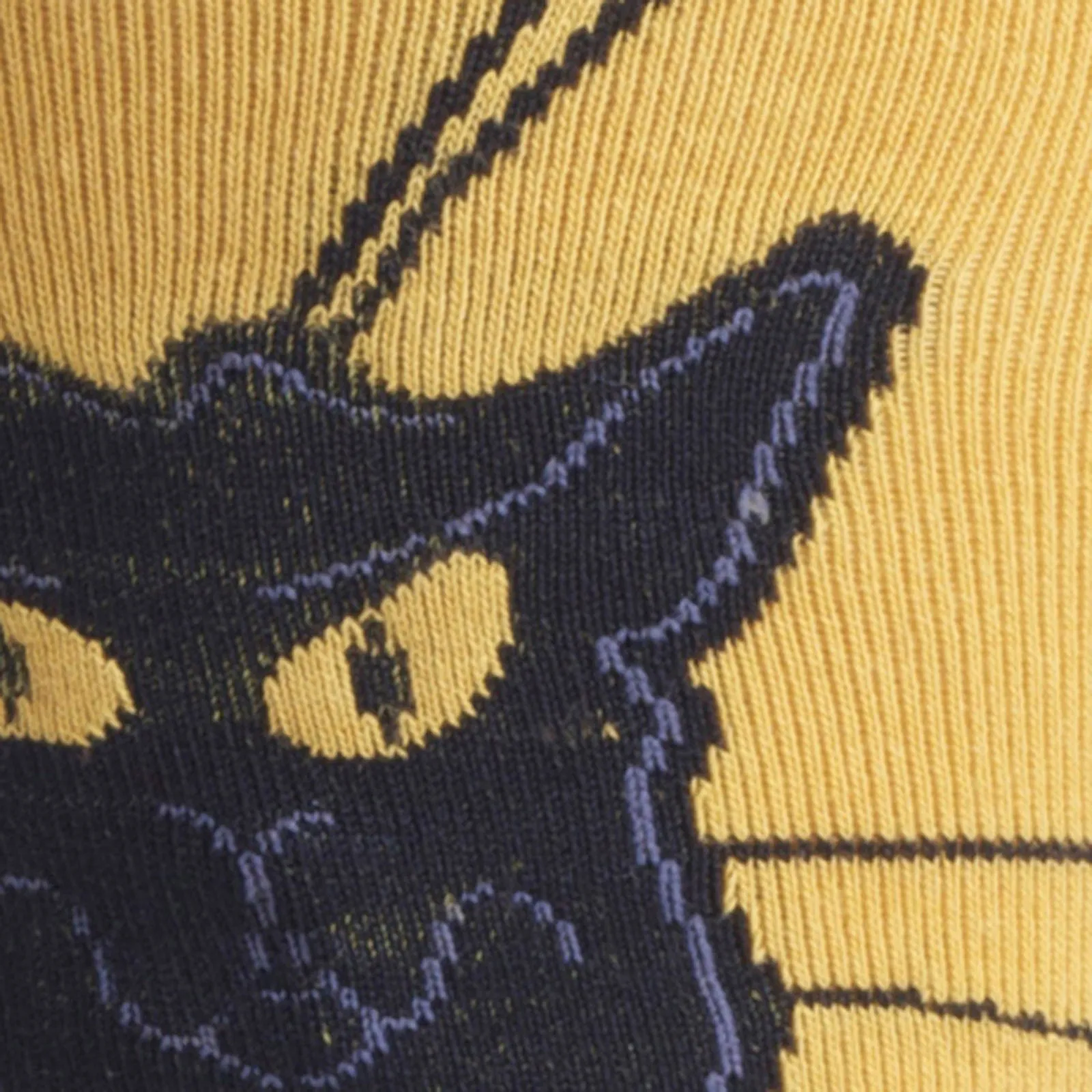 Sock It To Me Stretch Knee High Womens Socks - Chat Noir