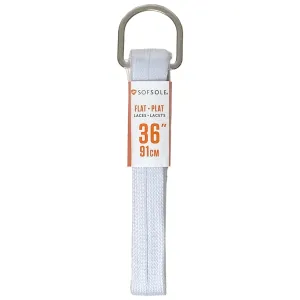 Sof Sole Athletic Flat Laces 36'' - White