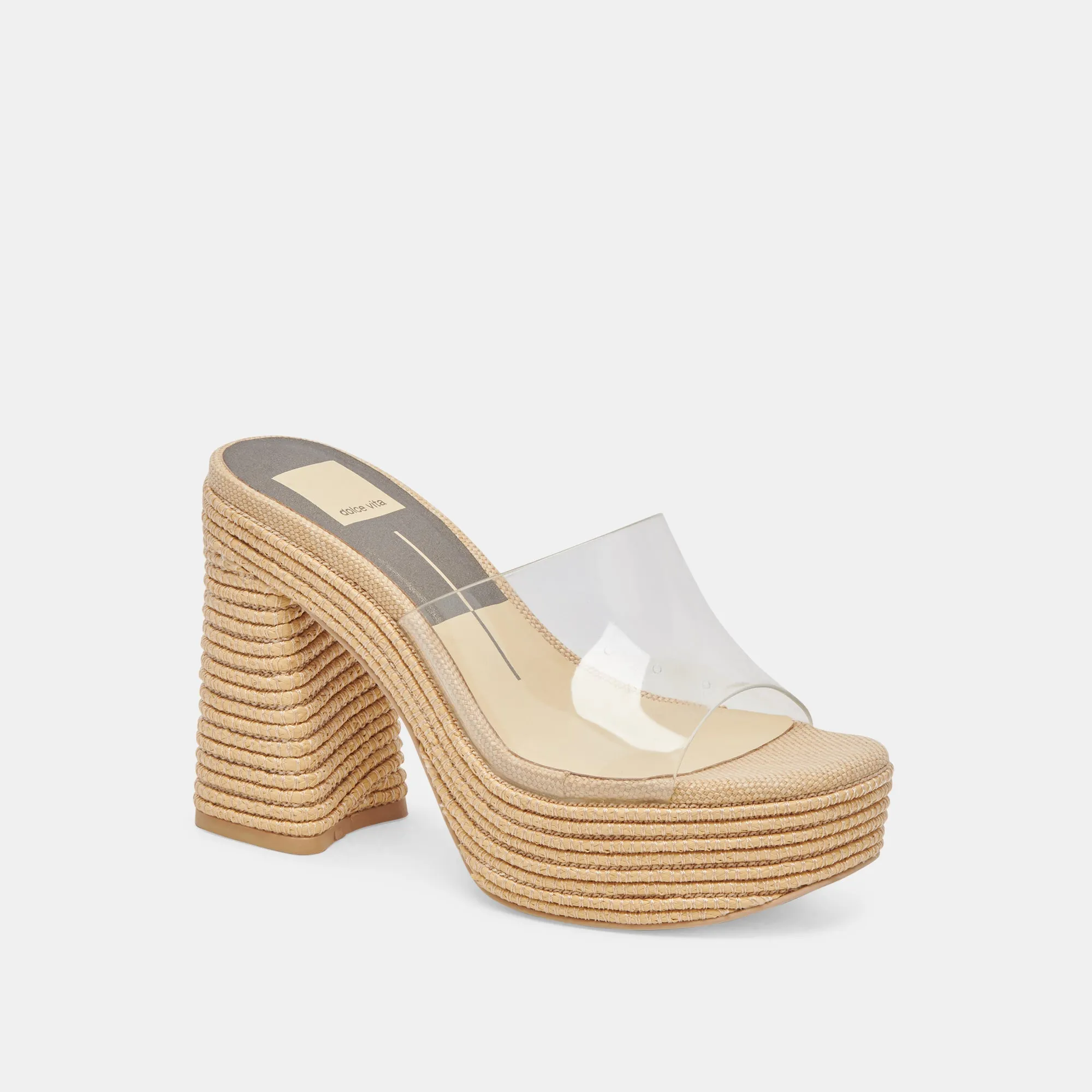 Elegant Feel Classic Edge LICHIA HEELS NATURAL VINYL