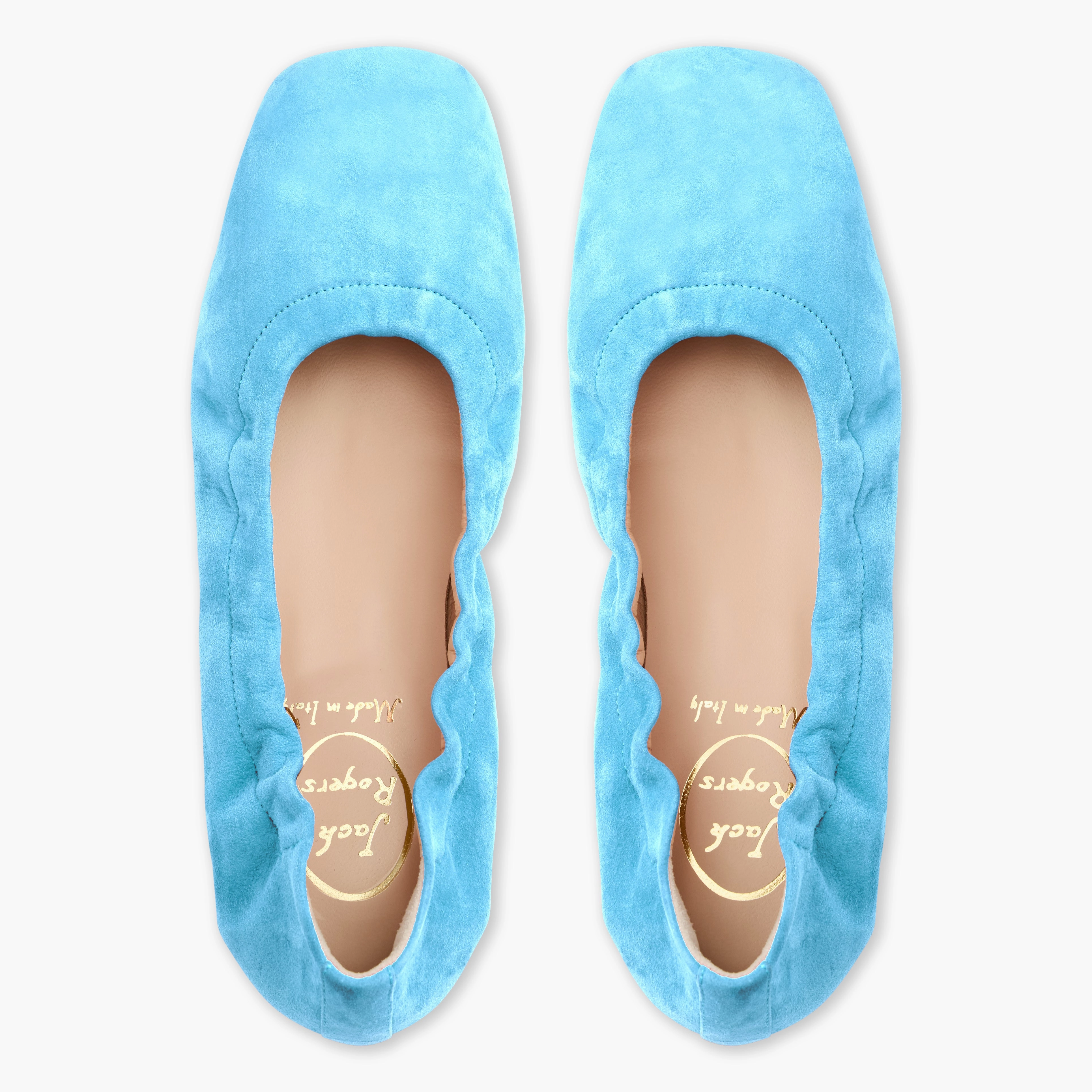 elegant design Santa Maria Italian Suede Ballet Flat