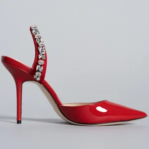 SOLEIL SLINGBACK RED KITTEN