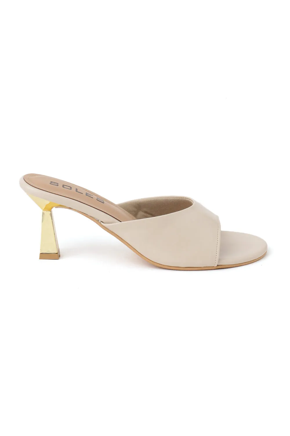 SOLES Metalic Heels