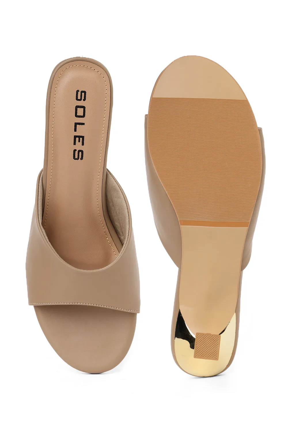 SOLES Metalic Heels