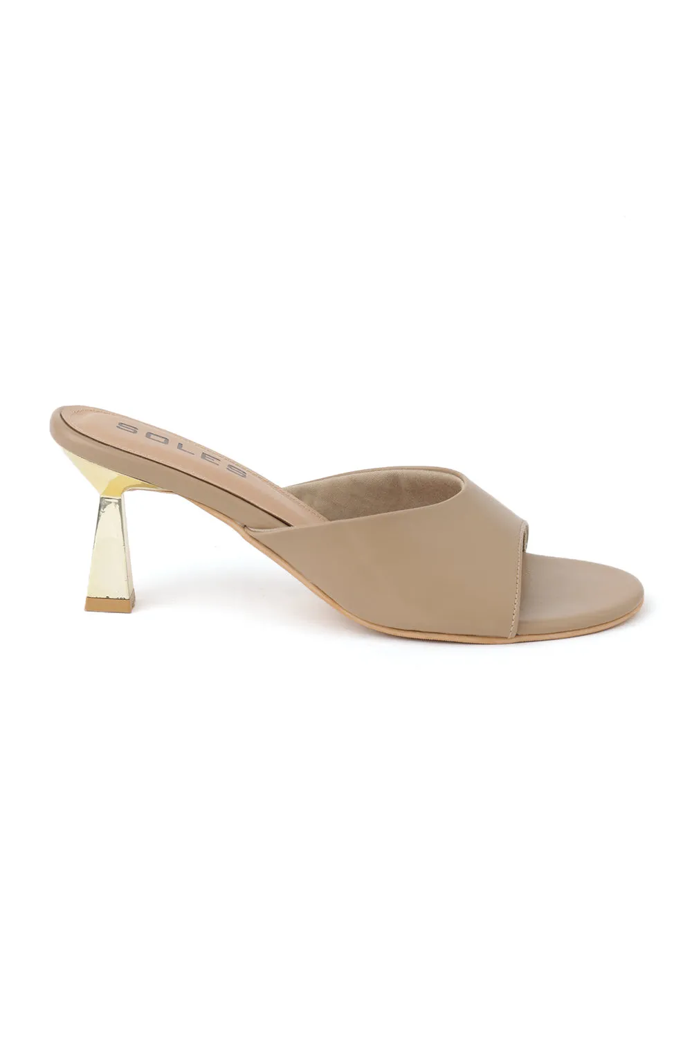 SOLES Metalic Heels