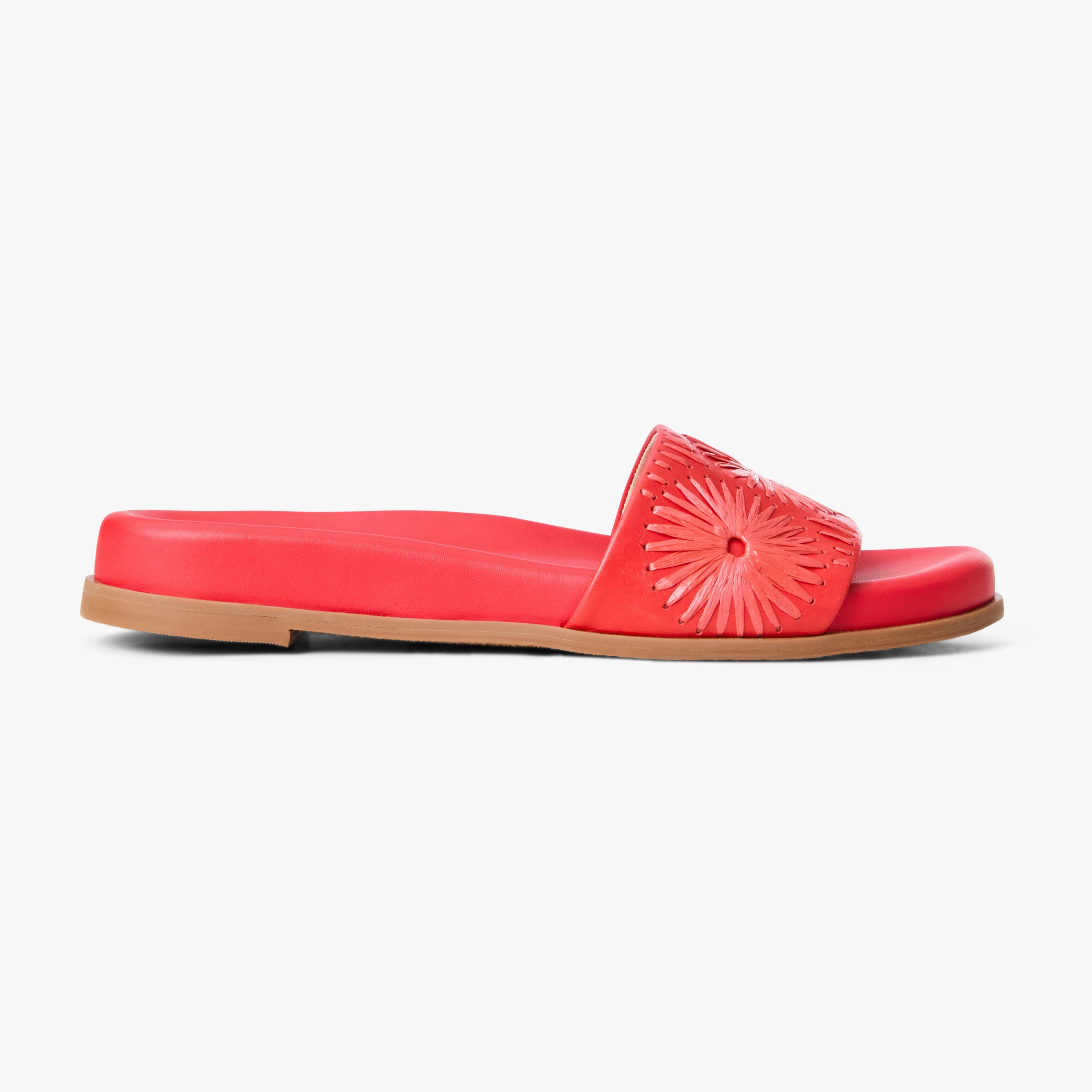 Somerset Leather Comfort Slide Energy Return Foam