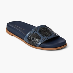 Seam Free Toe Box Somerset Leather Comfort Slide