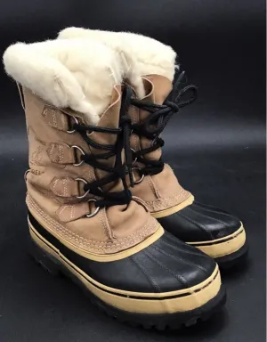 Sorel Women's Brown Black Snow Boots - Size 6