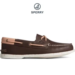 Sperry Men's Authentic Original™ Vegetable Re-Tanned Leather Boat Shoe Java (STS25186)