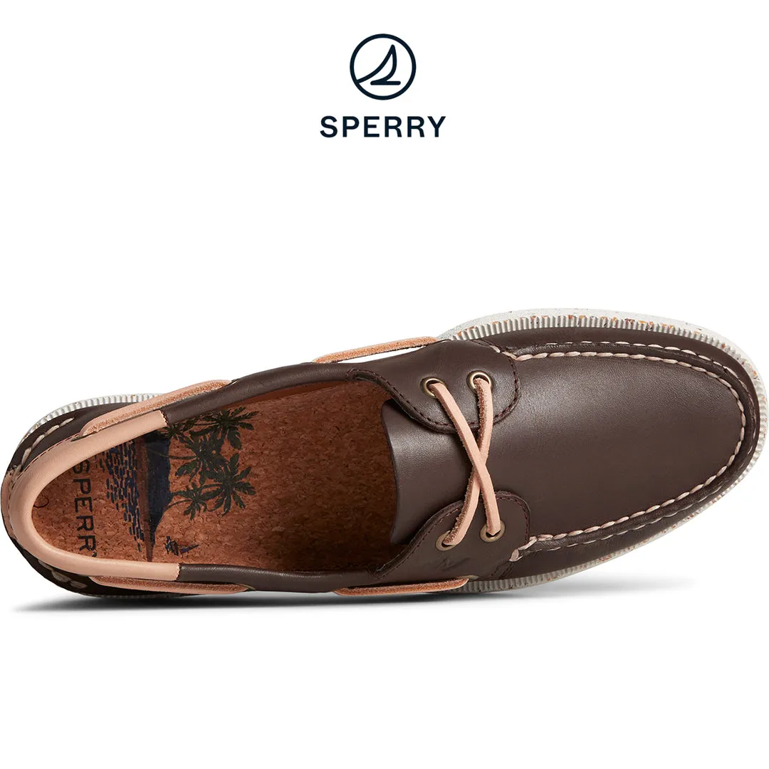 Sperry Men's Authentic Original™ Vegetable Re-Tanned Leather Boat Shoe Java (STS25186)
