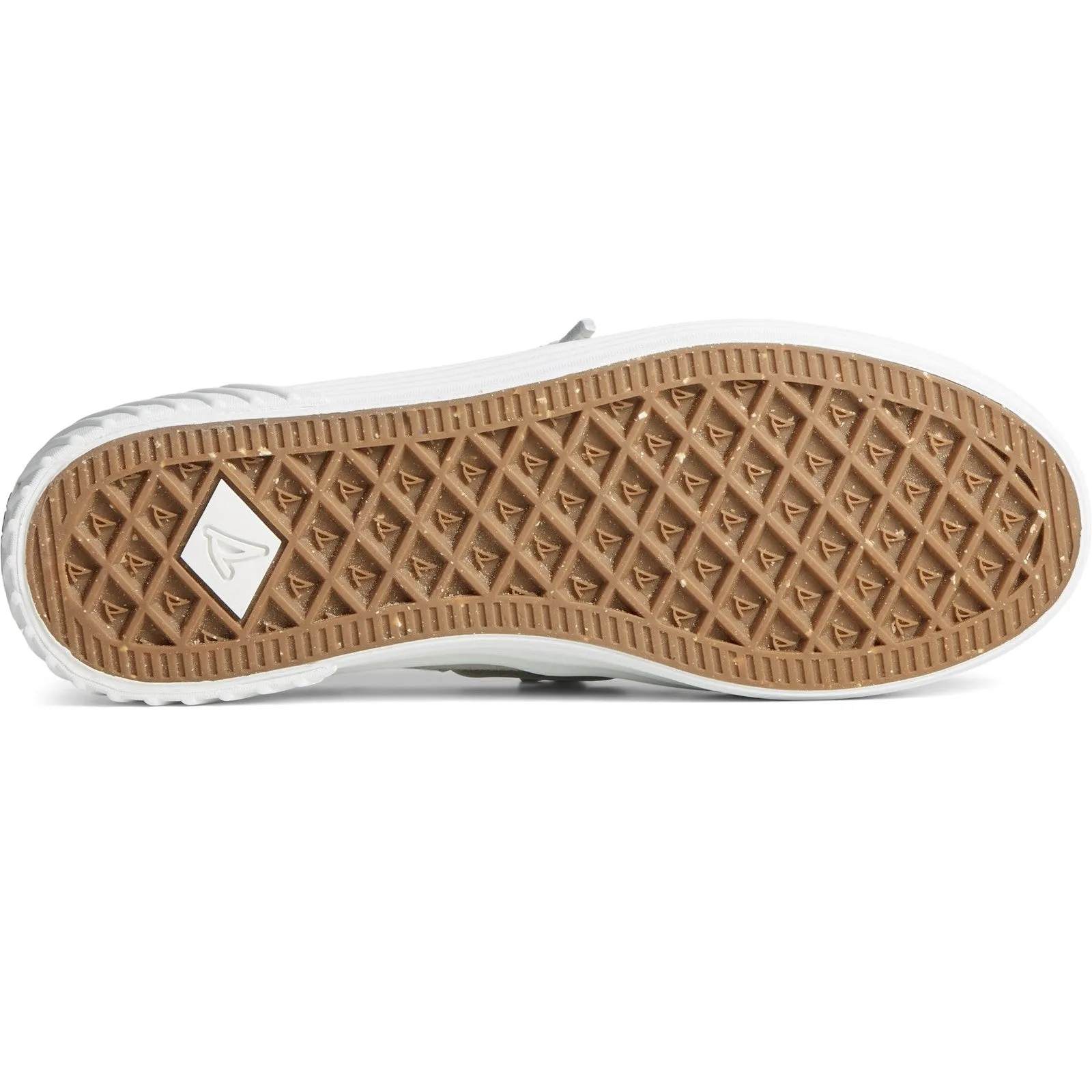 Sperry Womens Crest Platform Boat Shoes - White