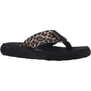 Spotlight Tampa Leopard Print Flip-Flops for Women Stylish & Comfortable EVA Platform Sandals Perfect Summer Footwear with Animal Print Straps