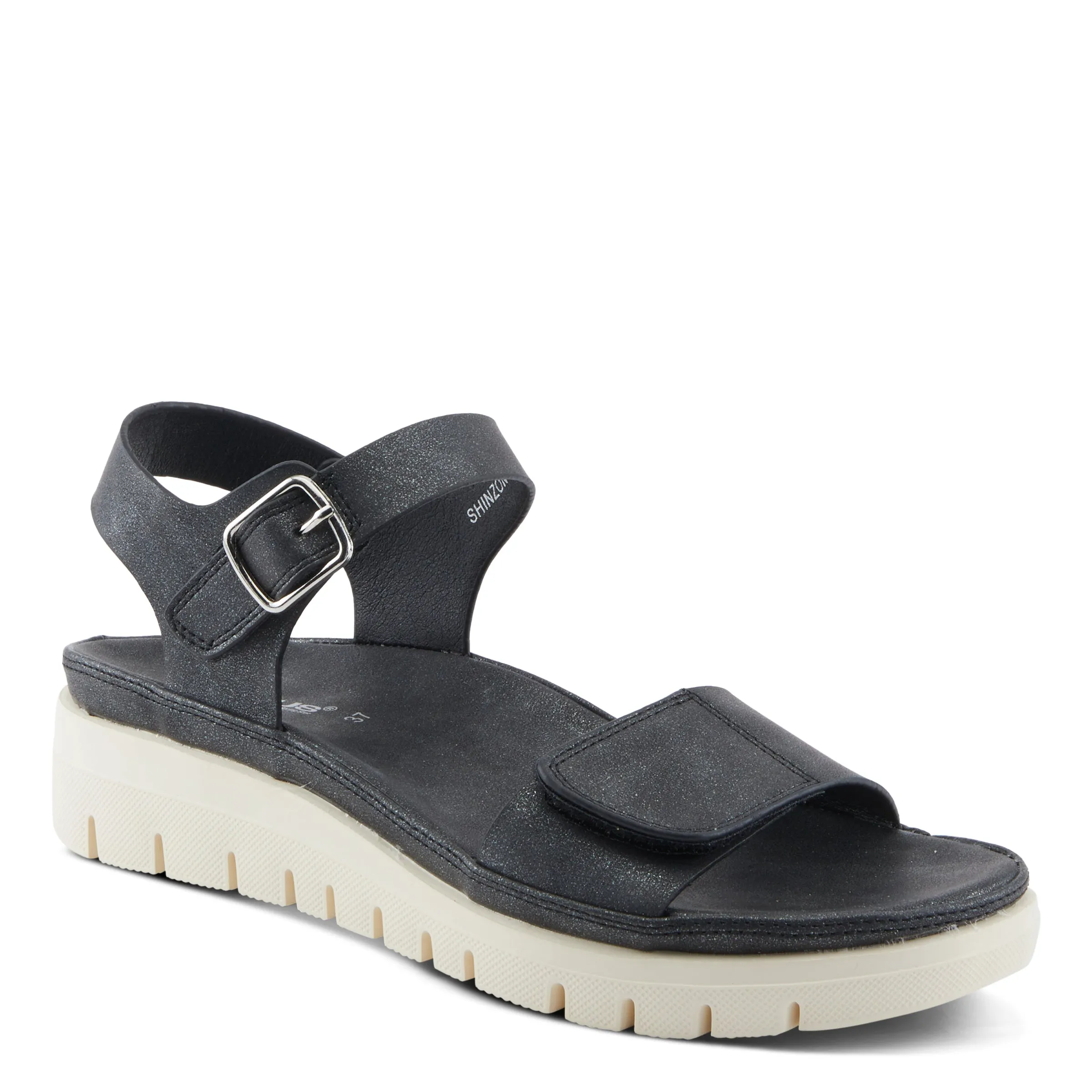 Spring Step Shoes  Flexus Shinson Women’s Vegan Leather Platform Sandals