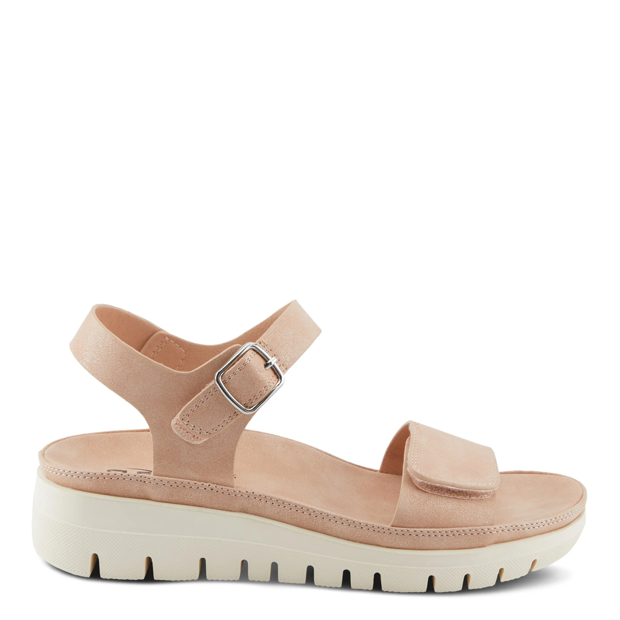 Spring Step Shoes  Flexus Shinson Women’s Vegan Leather Platform Sandals
