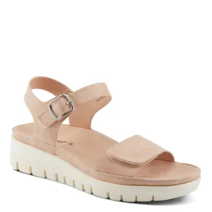 Spring Step Shoes  Flexus Shinson Women’s Vegan Leather Platform Sandals