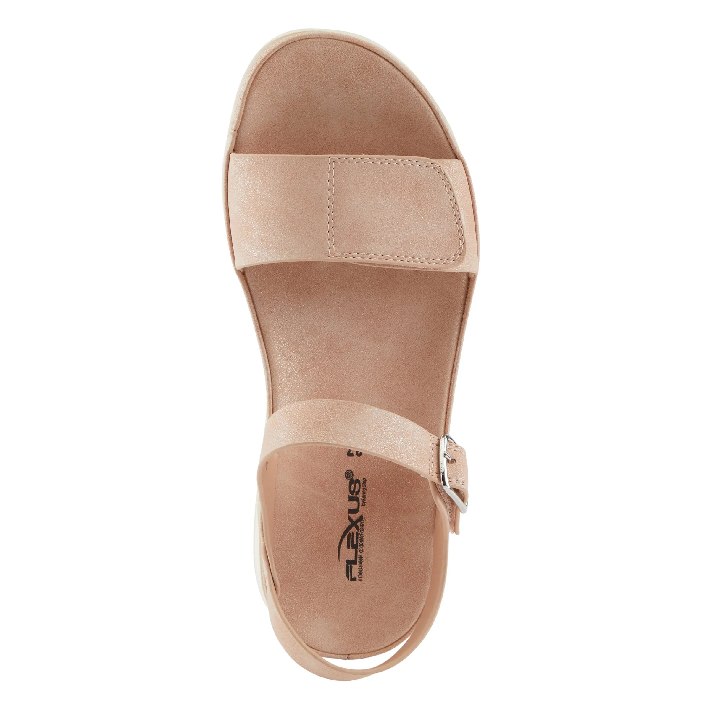 Spring Step Shoes  Flexus Shinson Women’s Vegan Leather Platform Sandals