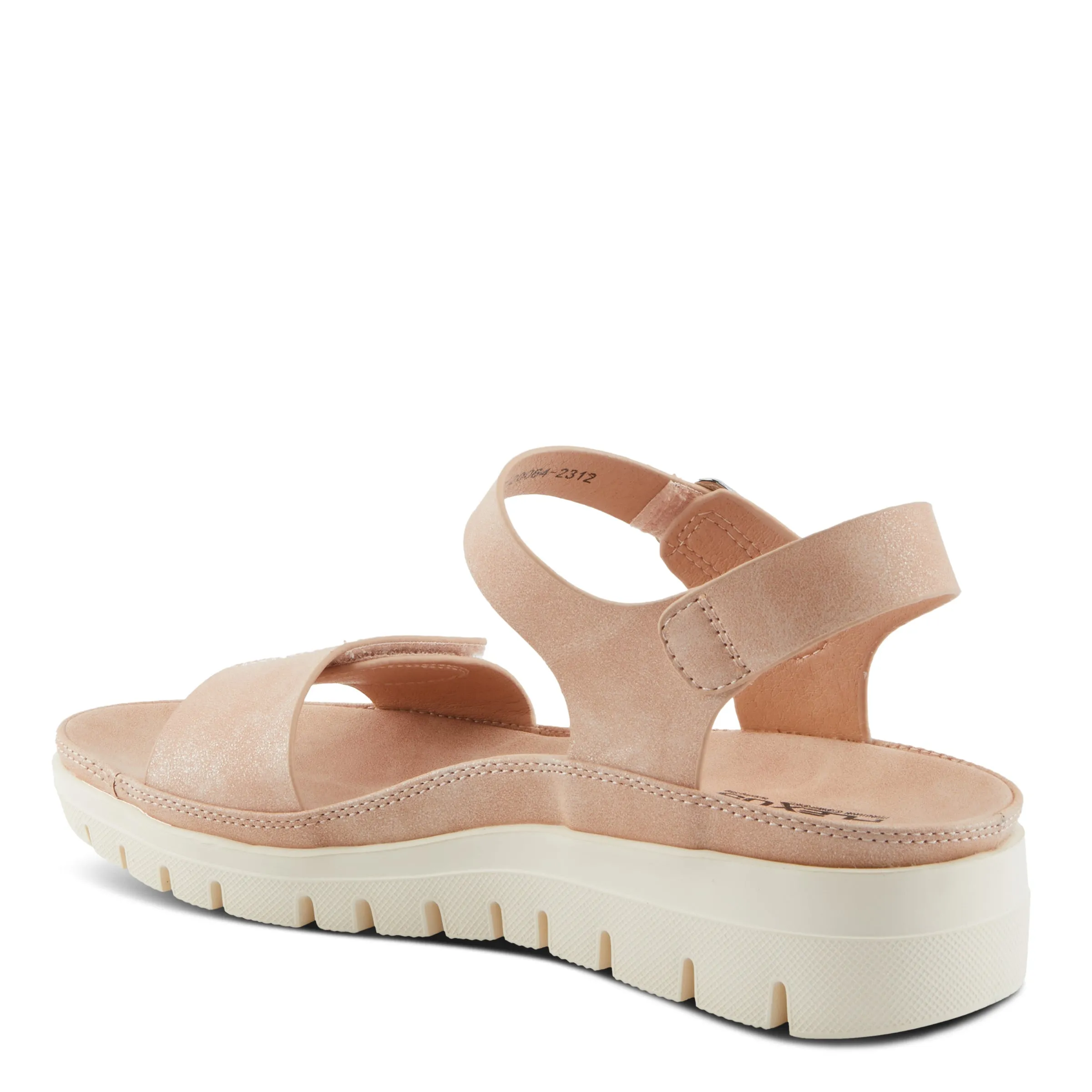 Spring Step Shoes  Flexus Shinson Women’s Vegan Leather Platform Sandals