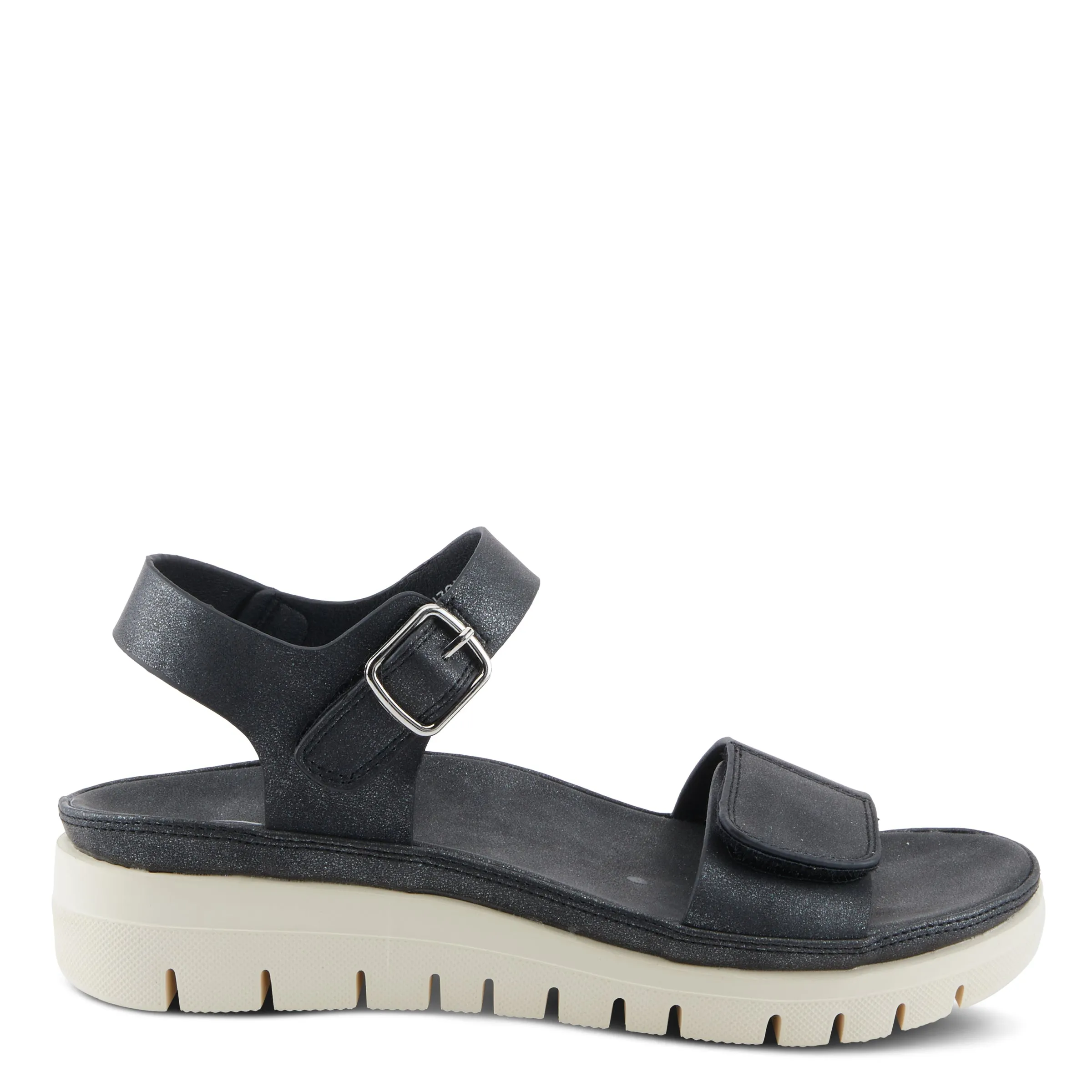 Spring Step Shoes  Flexus Shinson Women’s Vegan Leather Platform Sandals
