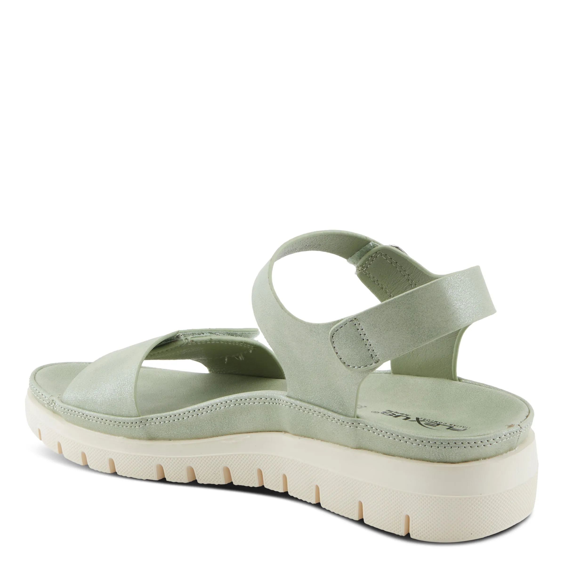 Spring Step Shoes  Flexus Shinson Women’s Vegan Leather Platform Sandals