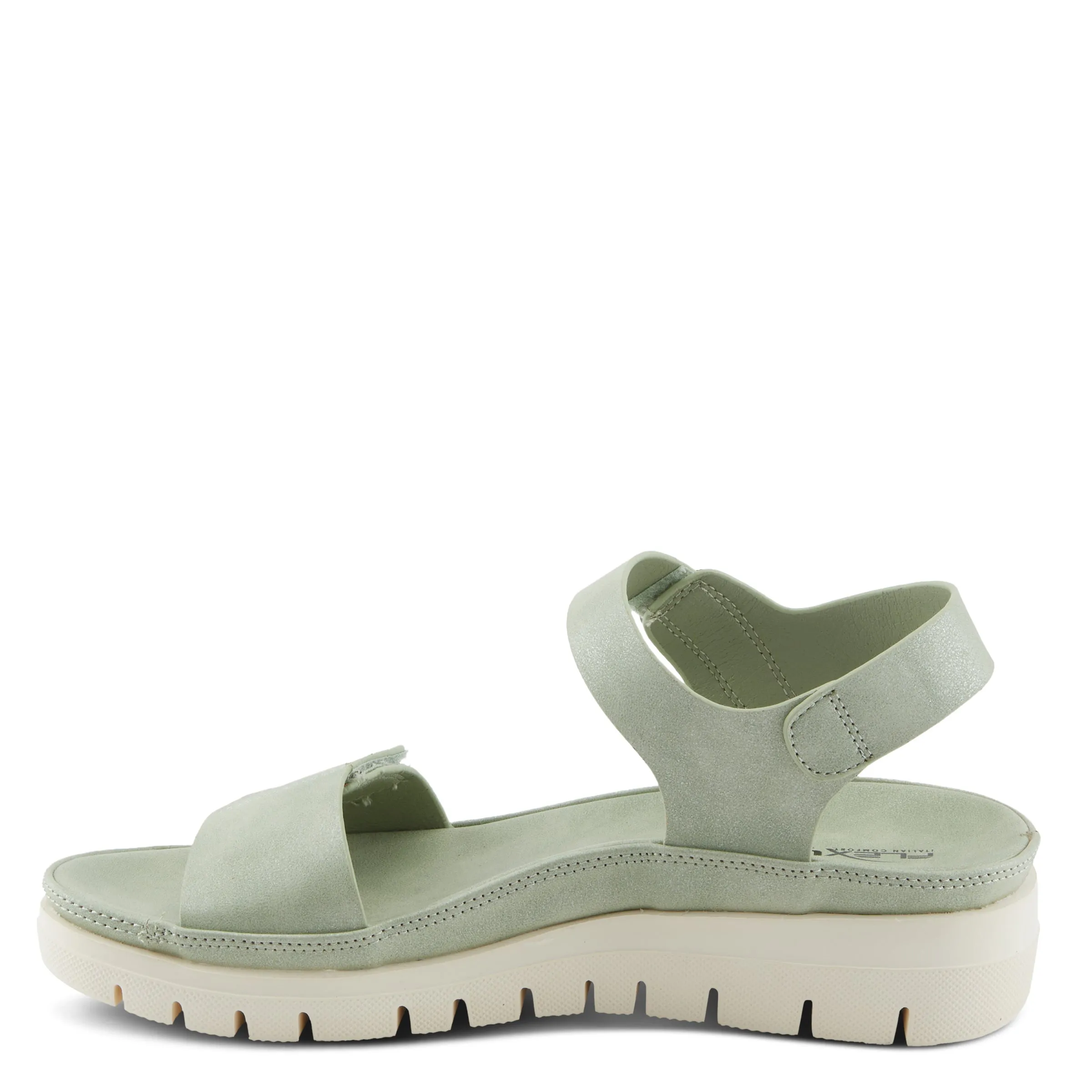 Spring Step Shoes  Flexus Shinson Women’s Vegan Leather Platform Sandals