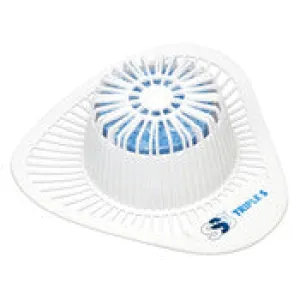 SSS 08068 Ultra Urinal Screen w/Enzyme Block, Evergreen, 2500 Flushes, 6/cs.