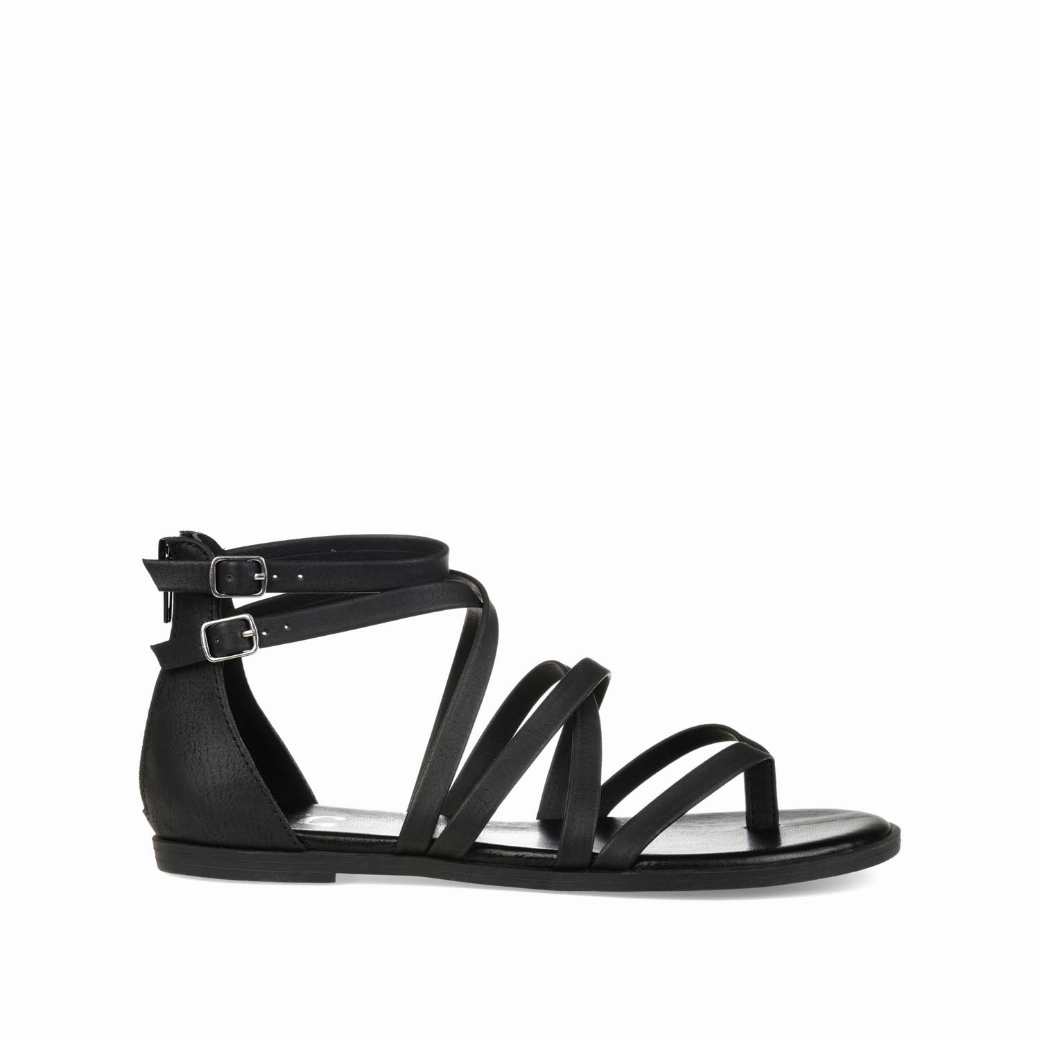 ZAILIE GLADIATOR SANDALS IN WIDE Slip On Mechanism