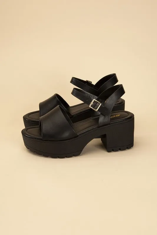 STACIE-S Platform Sandals