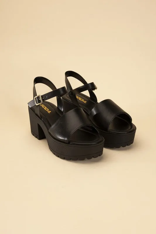 STACIE-S Platform Sandals