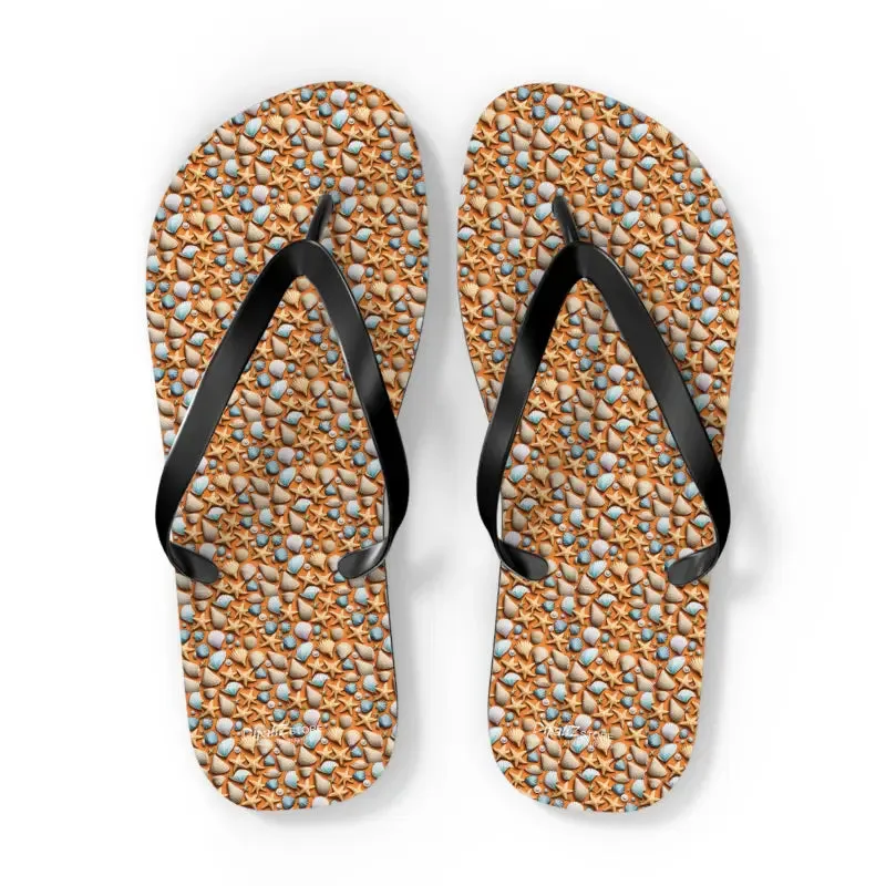 Star Fishes Unisex Flip Flops Beach Vibes
