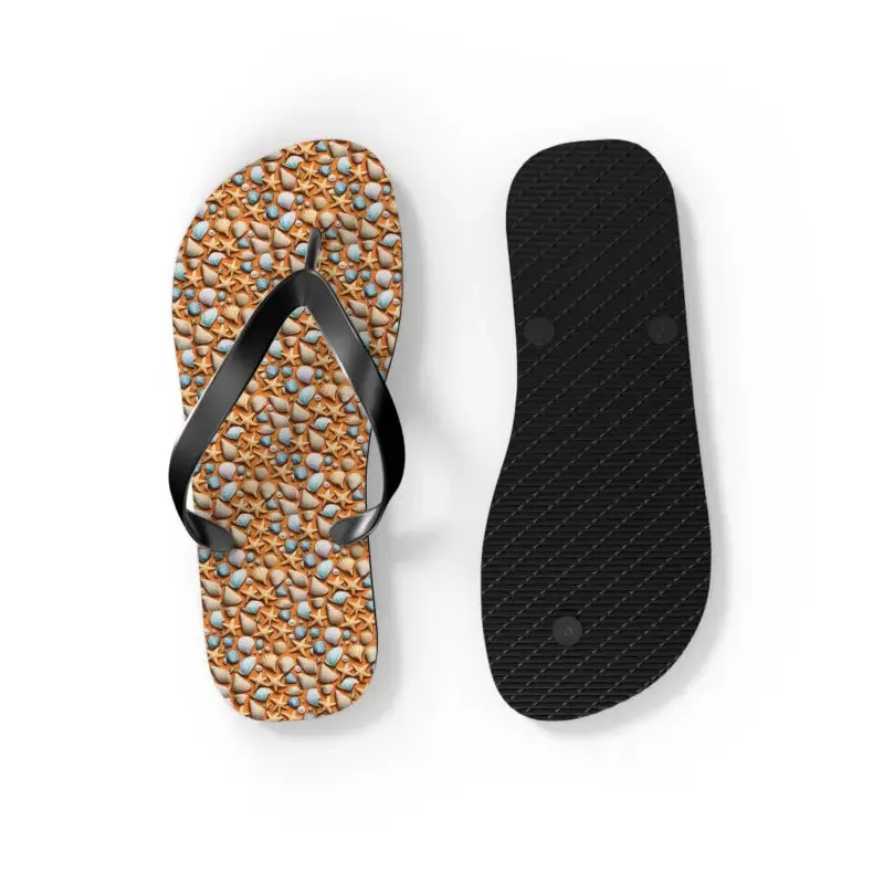 Star Fishes Unisex Flip Flops Beach Vibes