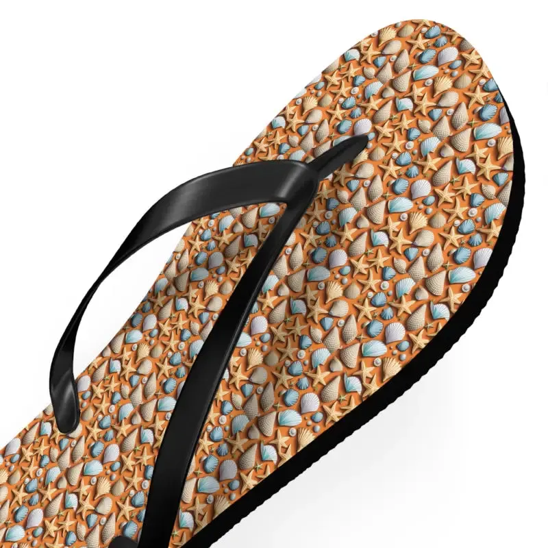 Star Fishes Unisex Flip Flops Beach Vibes