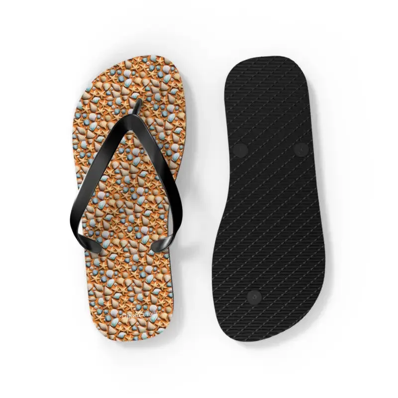 Star Fishes Unisex Flip Flops Beach Vibes