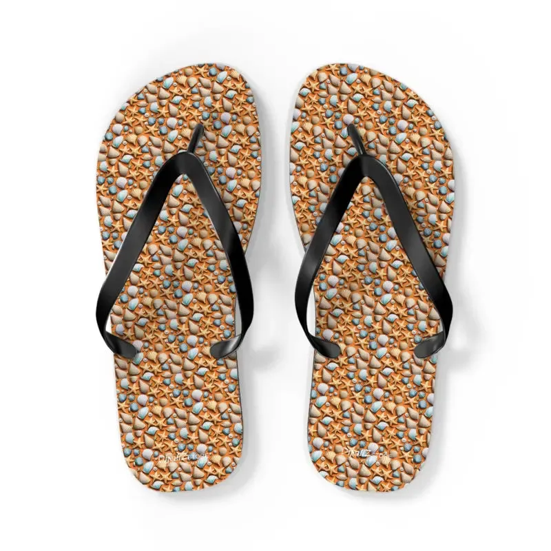 Star Fishes Unisex Flip Flops Beach Vibes