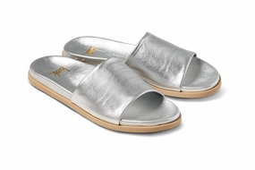 STARLING - Silver Relaxed sandals Body Align
