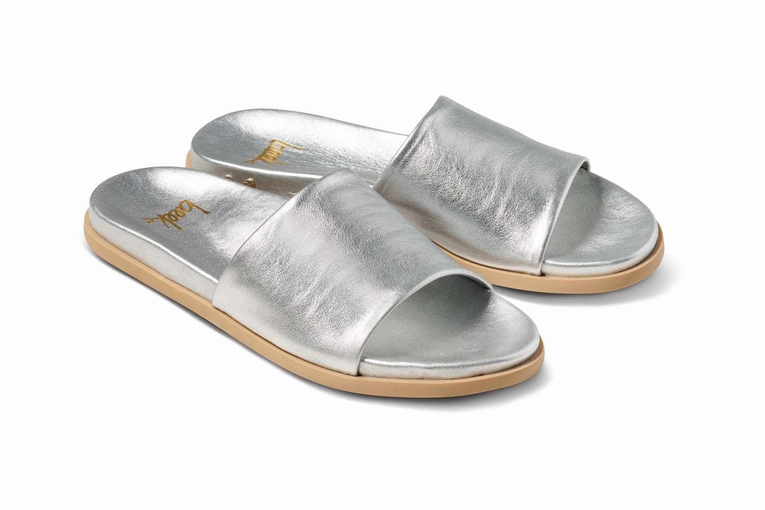STARLING - Silver Relaxed sandals Body Align
