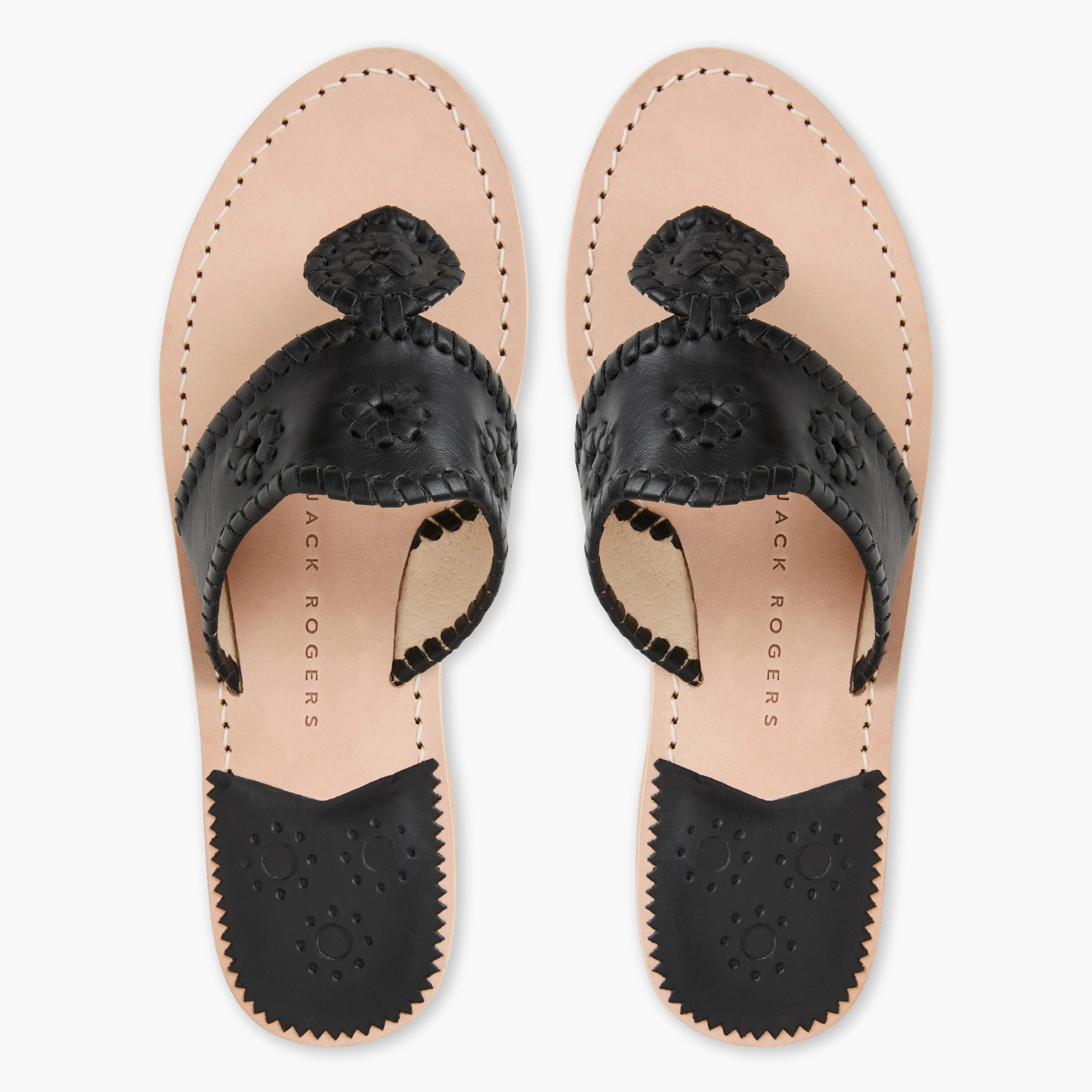 Relaxed sandals Jacks Wide Width Leather Flat Sandal