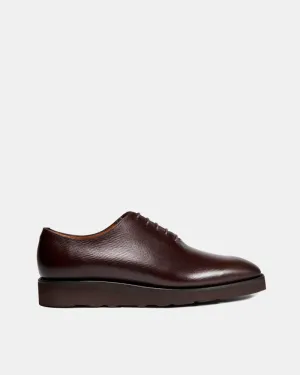Dark Brown Wholecut Oxford Lightweight Shoe Lead Walk