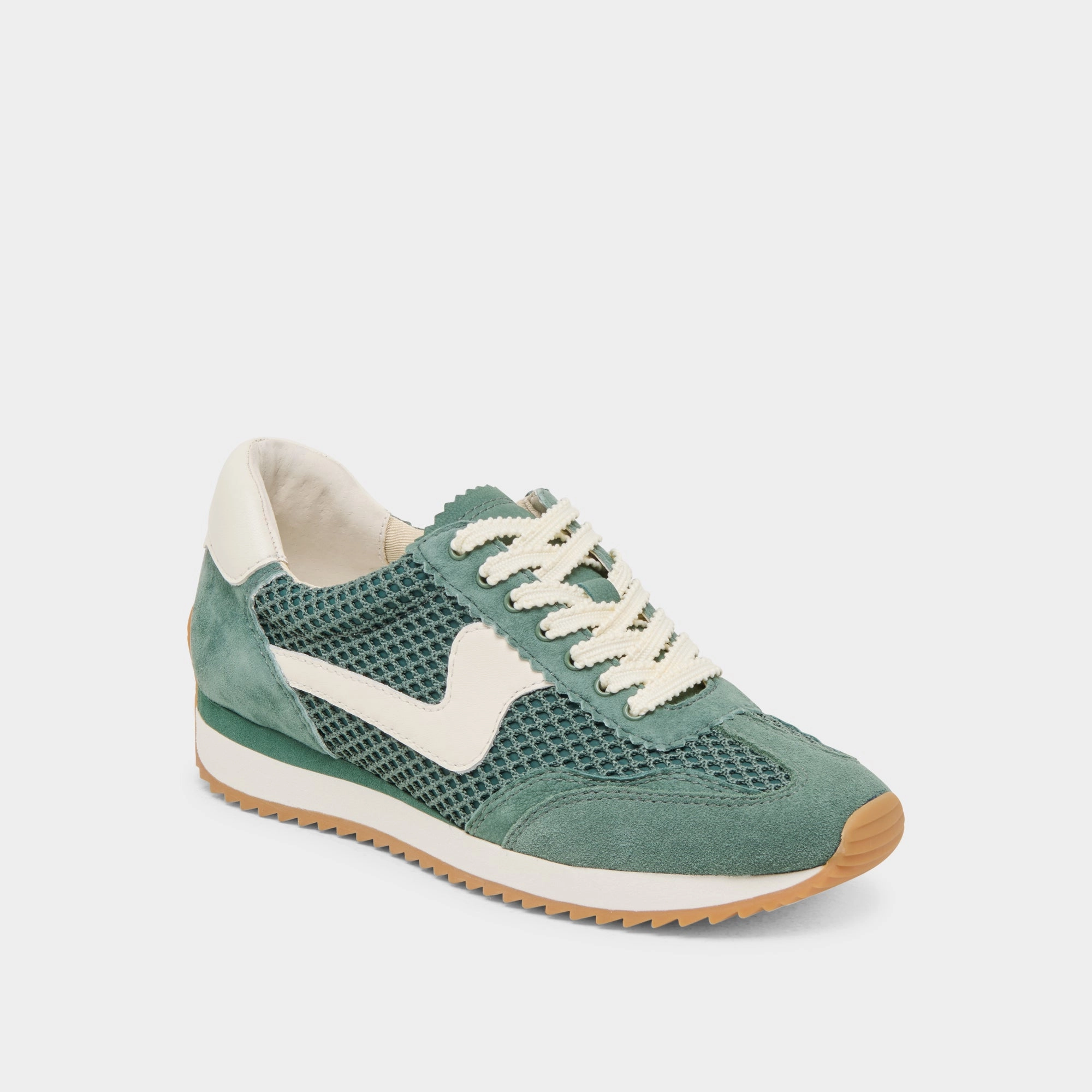 B.NTCD MESH SNEAKERS DK GREEN WOVEN MESH Push Power
