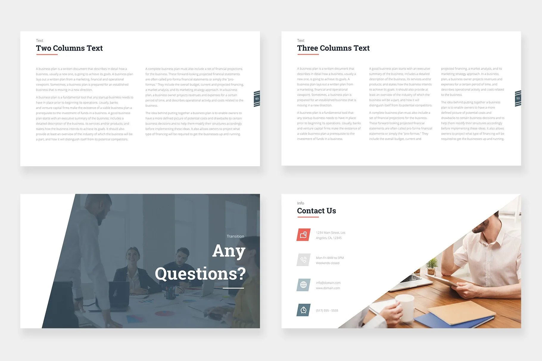 Stone Google Slides Template