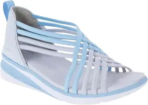 Stretchy Sandals for Women Wide Feet Wedge Heel Cross Straps Sandals Stretch Lightweight Breathable Arch Support Sandal