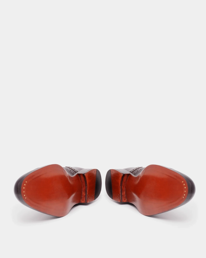 Museum Brown Brogue Oxford Shoe Cultural Events