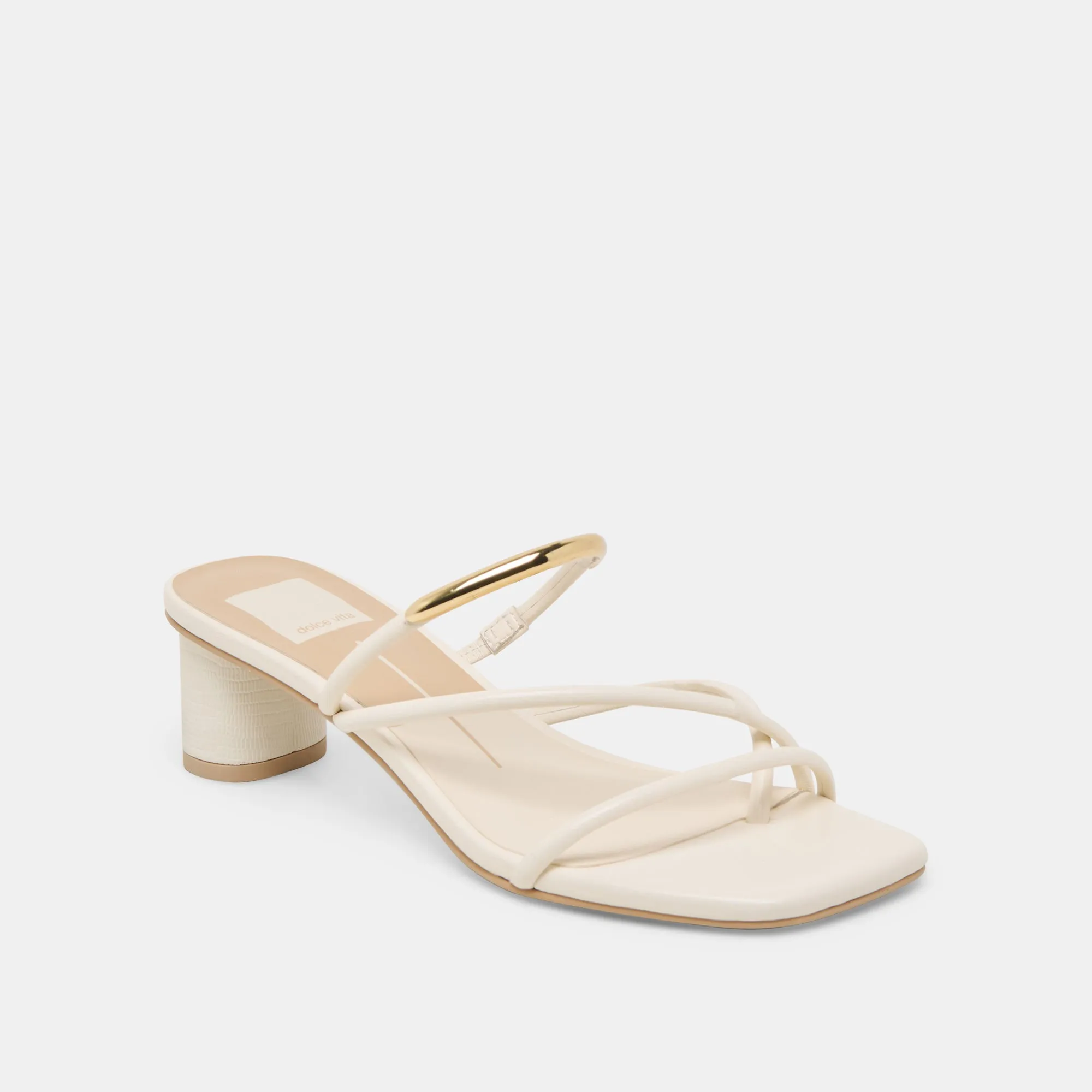 Daily Edge Cold Guard NAIRA HEELS OFF WHITE LEATHER