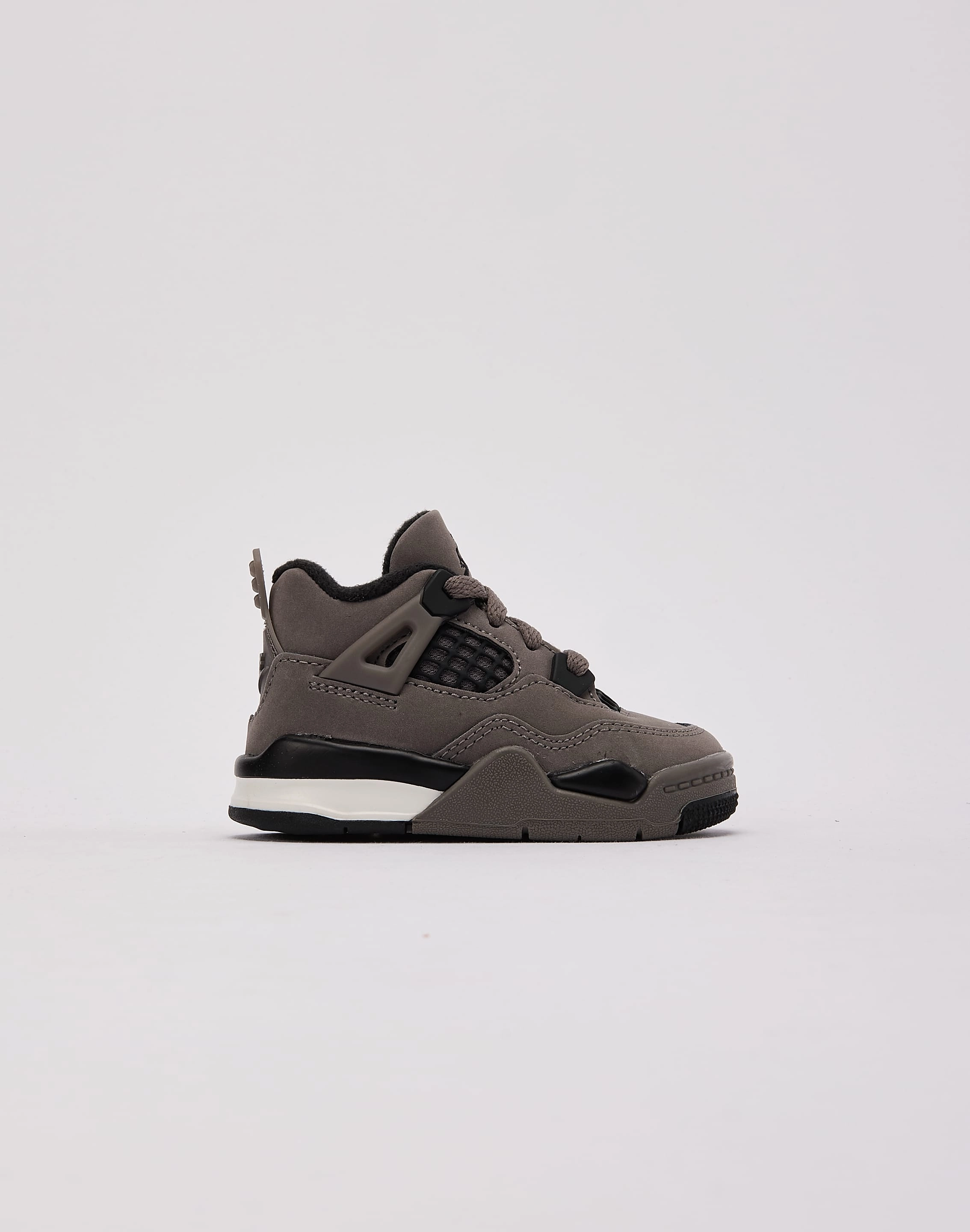 Classy silhouette Asymmetric Lacing Jordan Air Jordan 4 Retro 'Cave Stone' Toddler