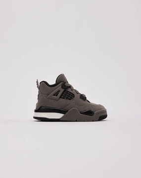 Classy silhouette Asymmetric Lacing Jordan Air Jordan 4 Retro 'Cave Stone' Toddler