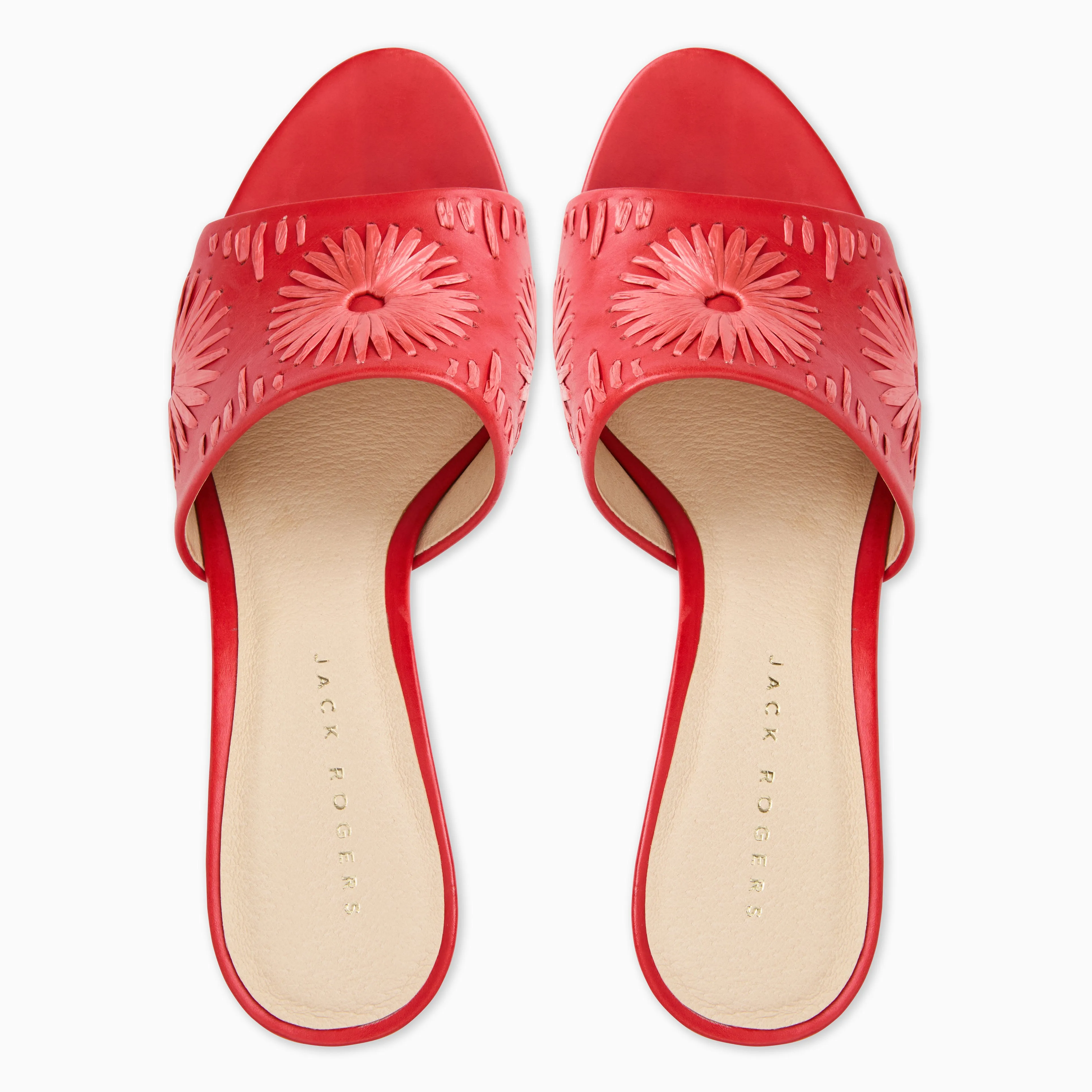 Susie Leather & Raffia Sandal Heel Fashion boots Fashionable Sandals