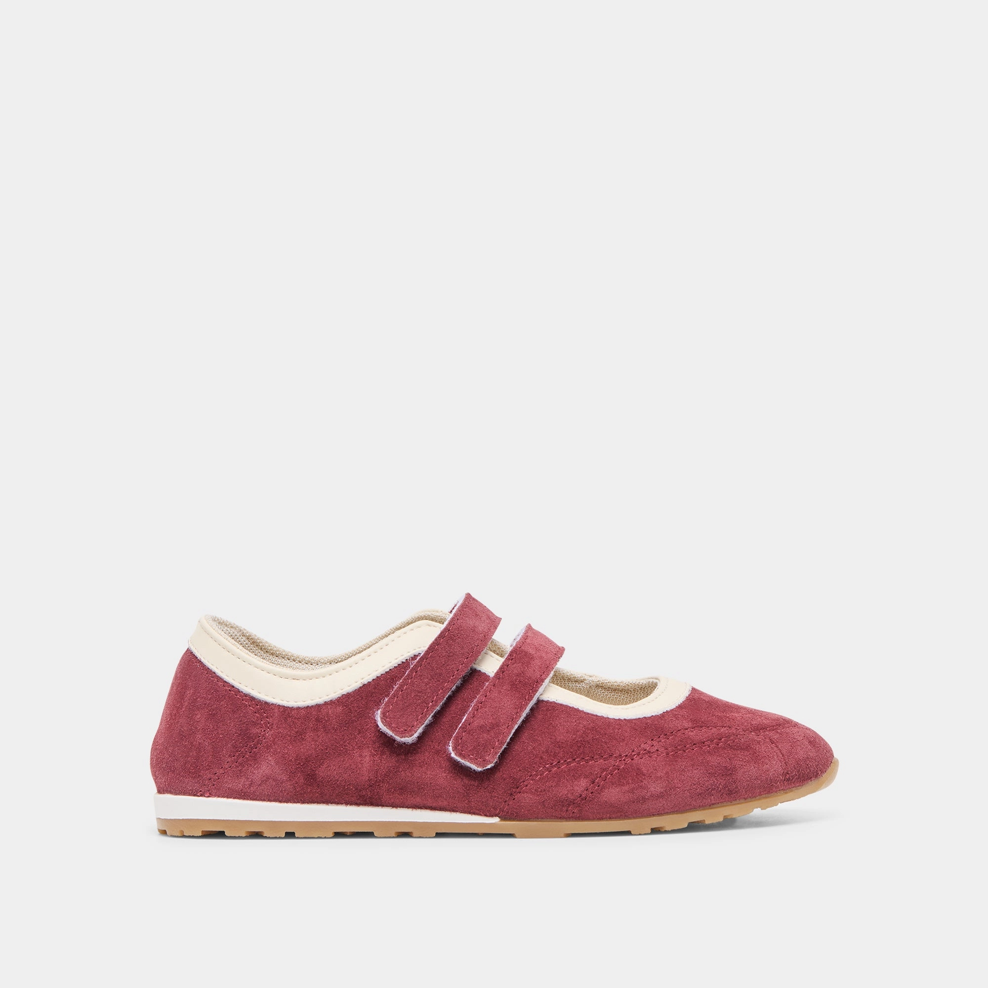 Trendy Walk Celebrate Night SWAN SNEAKERS BURGUNDY SUEDE